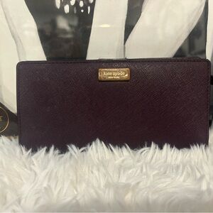 Kate Spade Dark Purple Wallet